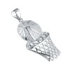 stribrny privesek basketbalovy mic a sit 145864 orx