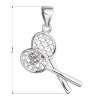 stribrny privesek badminton 155534 orx