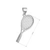 stribrny privesek tenisova raketa 155933 or