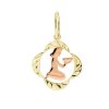 Zlatý přívěsek, různé tvary - znamení Panna 12 mm