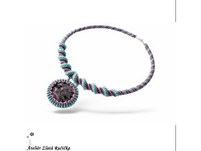 náhrdelník Kamenný kvítek AI