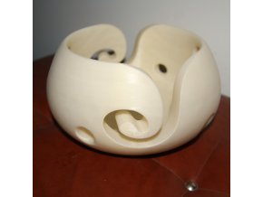 miska na přízi, háčkování, 3D tisk, ekologické