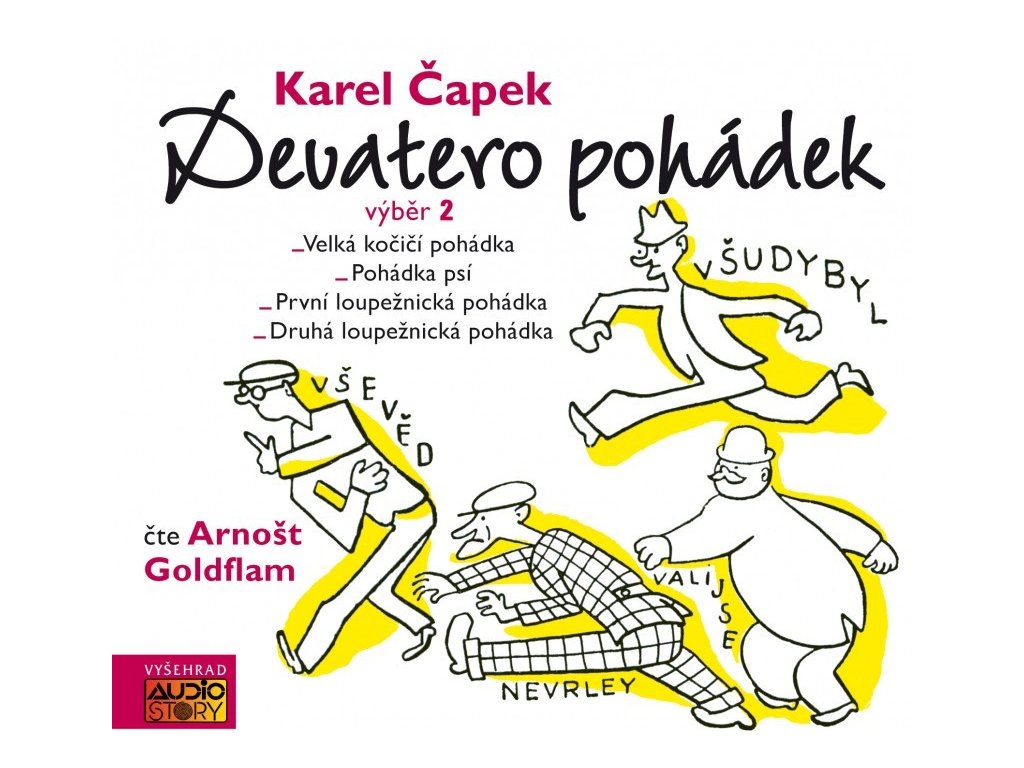 DEVATERO POHÁDEK (AUDIOKNIHA PRO DĚTI), KAREL ČAPEK, zlatavelryba.cz
