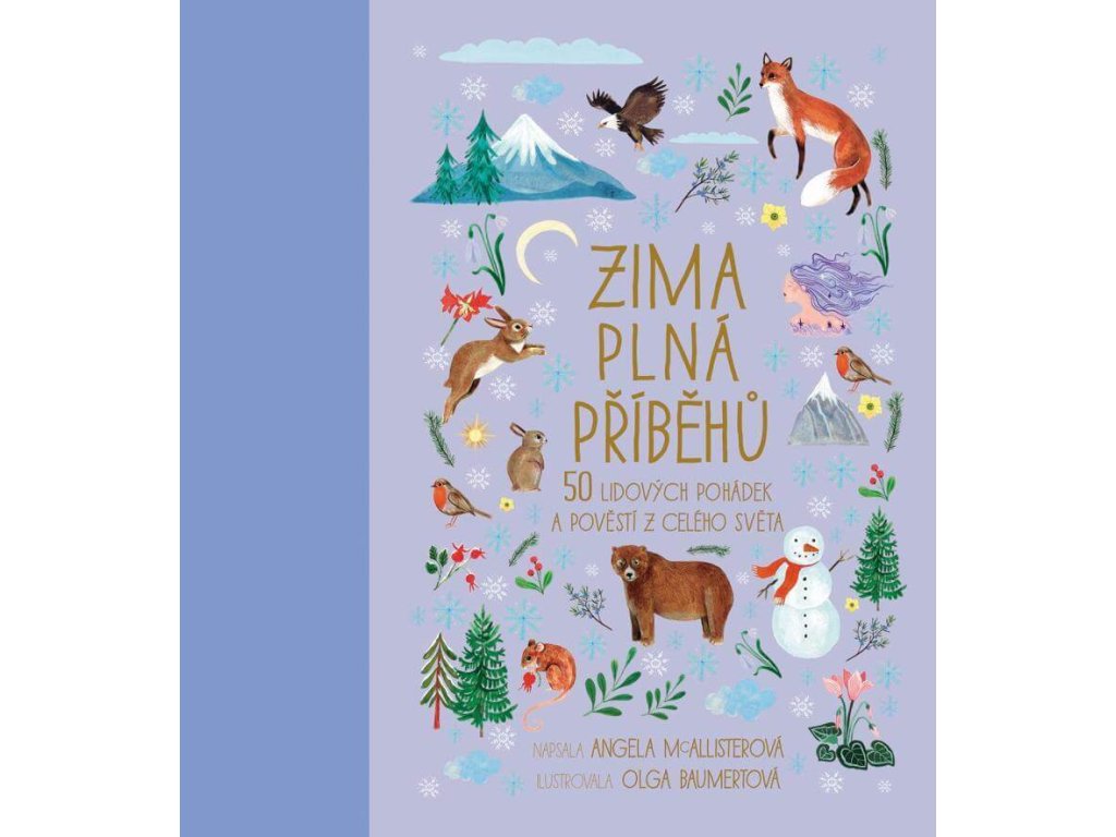 Zima plná příběhů, Angela McAllisterová, zlatavelryba.cz