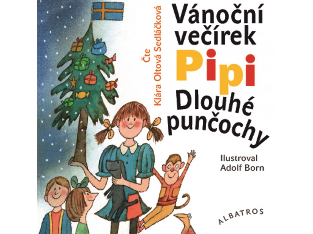 Vánoční večírek Pipi Dlouhé punčochy (audiokniha) | Rodinné dětské  knihkupectví | Zlatavelryba.cz