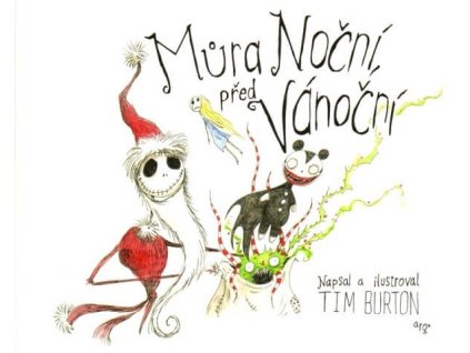Můra noční, předvánoční, Tim Burton, zlatavelryba.cz