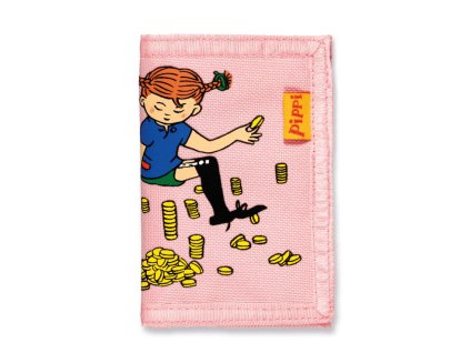 Peněženka Pippi růžová (1)