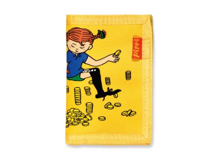 Peněženka Pippi žlutá (2)