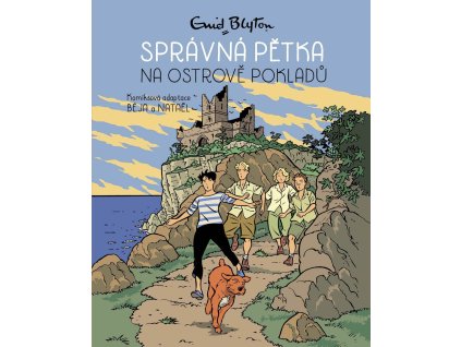 Správná pětka na ostrově pokladů (1), Enid Blyton, zlatavelryba.cz