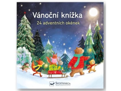 Vánoční knížka 24 adventních okének, Maria Hoeck, zlatavelryba (2)