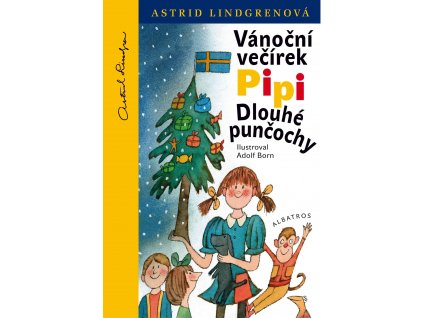 Vánočná večírek Pipi Dlouhé punčochy, Astrid Lindgrenová, zlatavelryba.cz 1