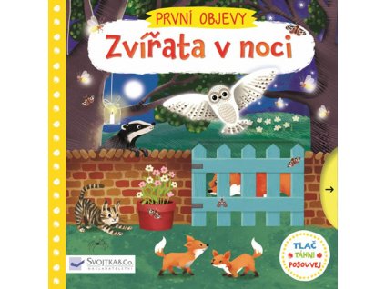 První objevy Zvířata v noci, Jenny Wren, zlatavelryba.cz 1
