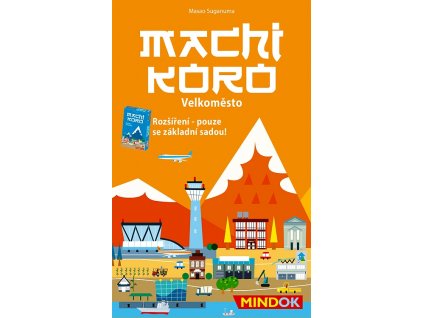MACHI KORO VELKOMĚSTO, MINDOK, zlatavelryba.cz