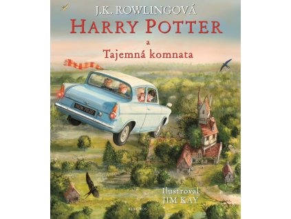 Harry Potter a Tajemná komnata ilustrované vydání,J. K. Rowlingová, zlatavelryba.cz, 1