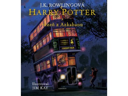 Harry Potter a vězeň z Azkabanu ilustrované vydání, J. K. Rowling, zlatavelryba.cz, 1