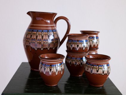 Sada bulharské keramiky