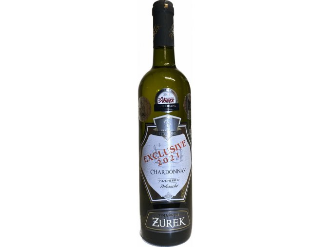 Žůrek Chardonnay Exclusive PS 2021 polosuché