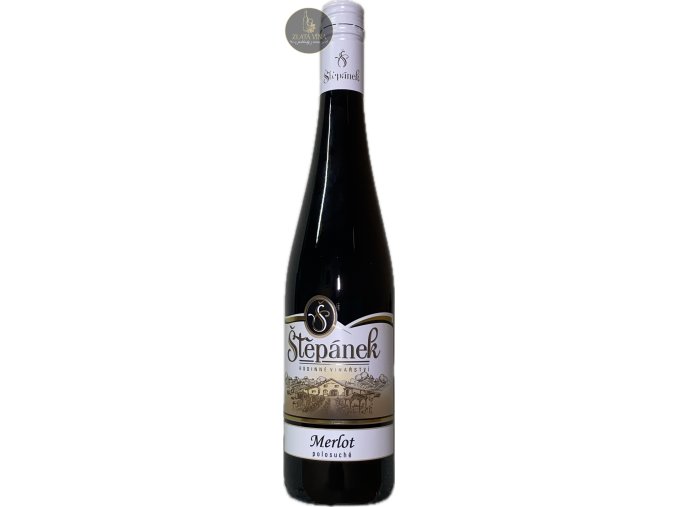 Štěpánek Merlot MZV 2023 polosuché