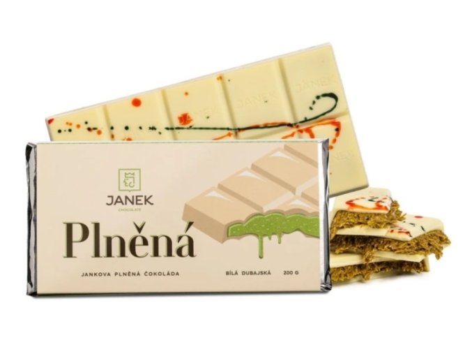 JANKOVA Dubajská čokoláda bílá