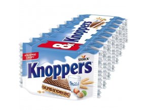 Storck Knoppers s mléčným a lískooříškovým krémem 8 x 25g