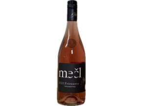 Mečl Frizzante Frankovka rosé 2023 polosladké