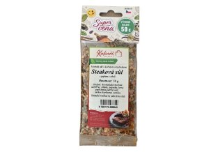 STEAKOVÁ SŮL, originální náplň pro mlýnek Kulinář