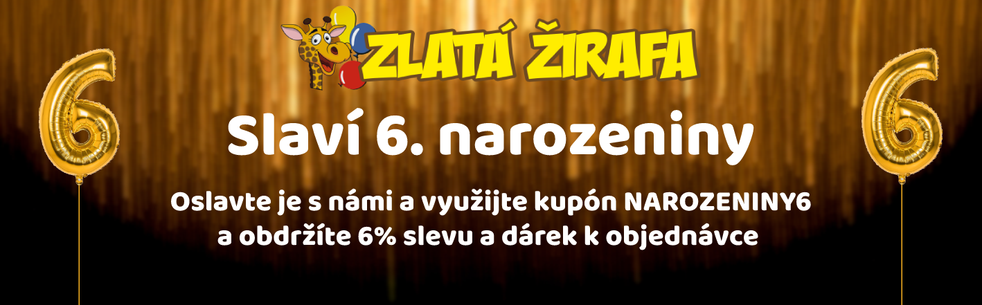 Zlatá Žirafa slaví 6. narozeniny