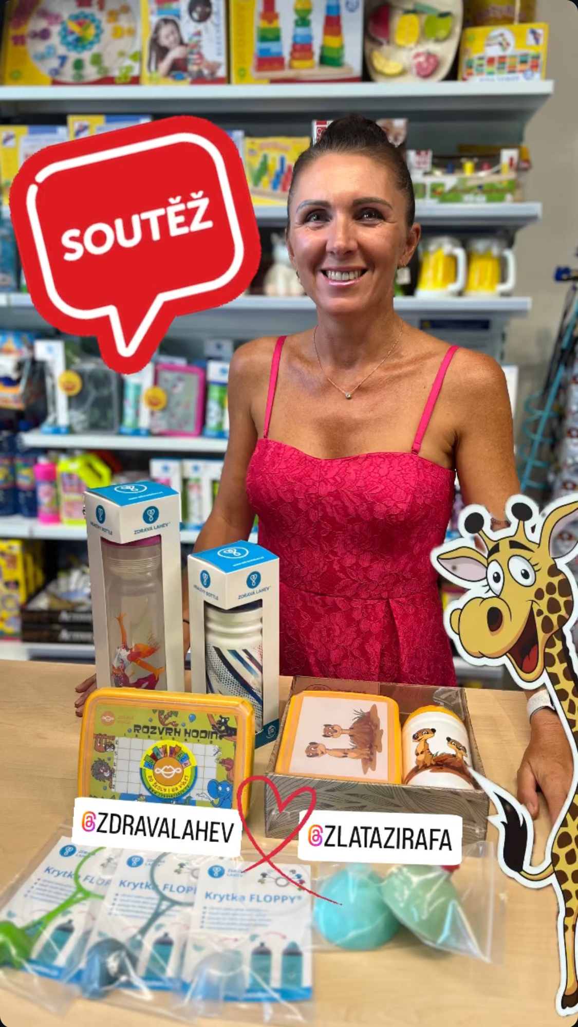 SOUTĚŽ ZDRAVÁ LAHEV s firmou R&B Mědílek s.r.o.