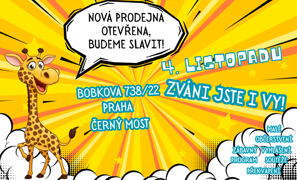 Slavíme otevření nové prodejny na Černém mostě
