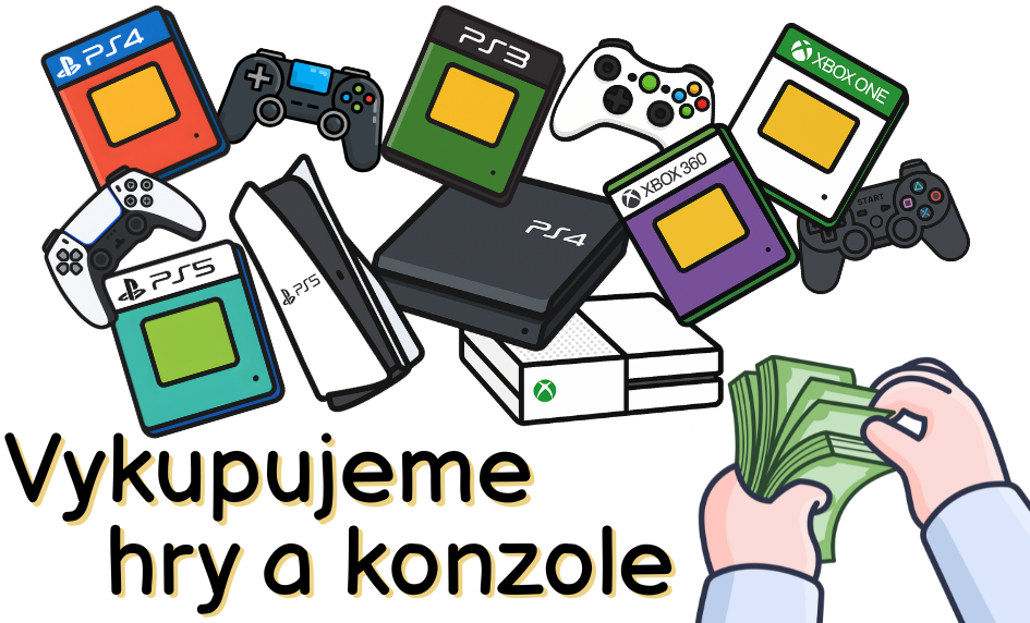 Vykupujeme hry, konzole i příslušenství