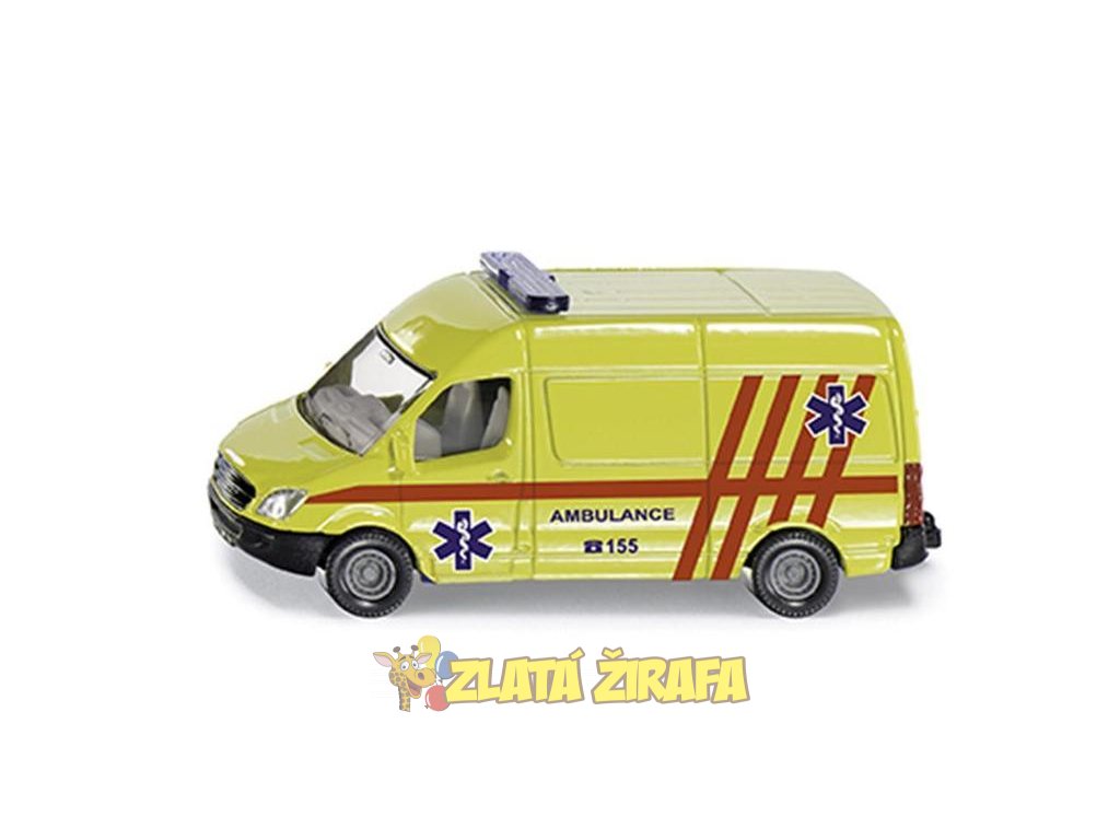 SIKU Blister - ambulance dodávka