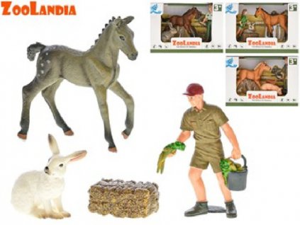 Zoolandia farma set se zvířátky a doplňky 2