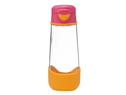 B.Box Sport lahev na pití 600ml růžová/oranžová