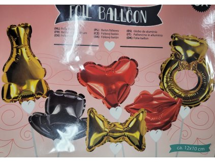 Sada foliových balónků Rozlučka se svobodou
