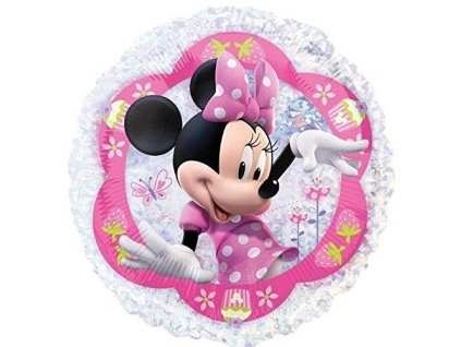0006116 foliovy holograficky balonek minnie mouse 45 cm nebaleny