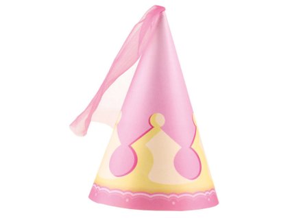 Party kloboučky - princezna 4ks