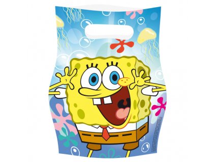 Dárkové tašky - Sponge Bob 6ks