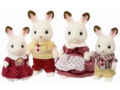 Sylvanian Families - Rodina "chocolate" králíků