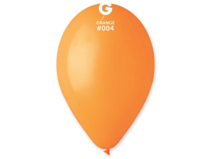 Pytel 100ks Kulatý latexový balónek 30 cm #004 - Oranžová