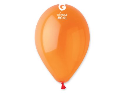 Kulatý latexový balónek 30cm Oranžová #041