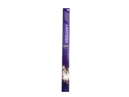 Prskavky STAR - 70cm - 1ks