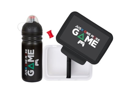 Zdravá Sváča SET Lahev + svačinový box - Game
