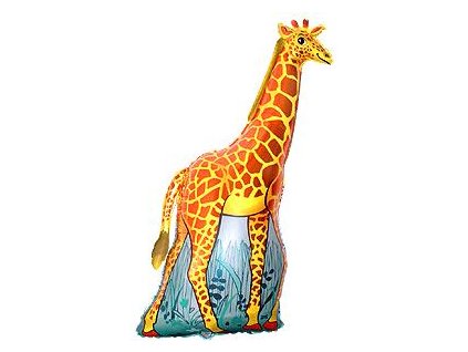 119 cm fóliový balónek - Žirafa