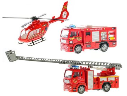 Sada hasiči CZ kov 12-18 cm na volný chod - 3ks