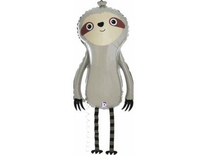 Chodící fóliový balónek 94cm Lenochod