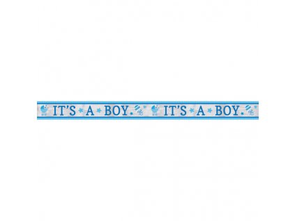 Girlanda Banner Baby Shower "It's a Boy", 12,7 cm x 7,6m
