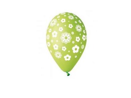 30 cm nafukovací balónek KVĚTINY