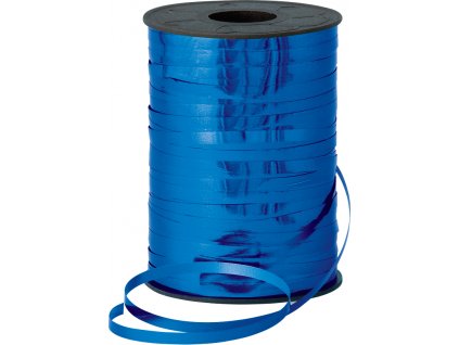 Stuha vázací 250m - metalická modrá