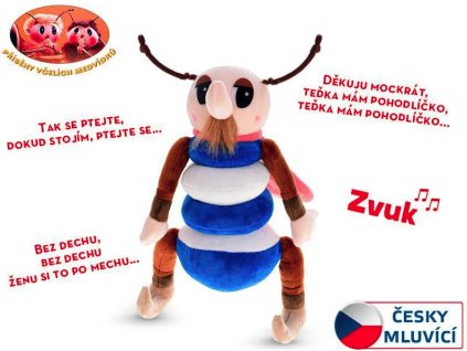 Příběhy včelích medvídků - Kvapník plyšový s písničkami