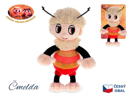 Příběhy včelích medvídků - Čmelda plyšový 15 cm